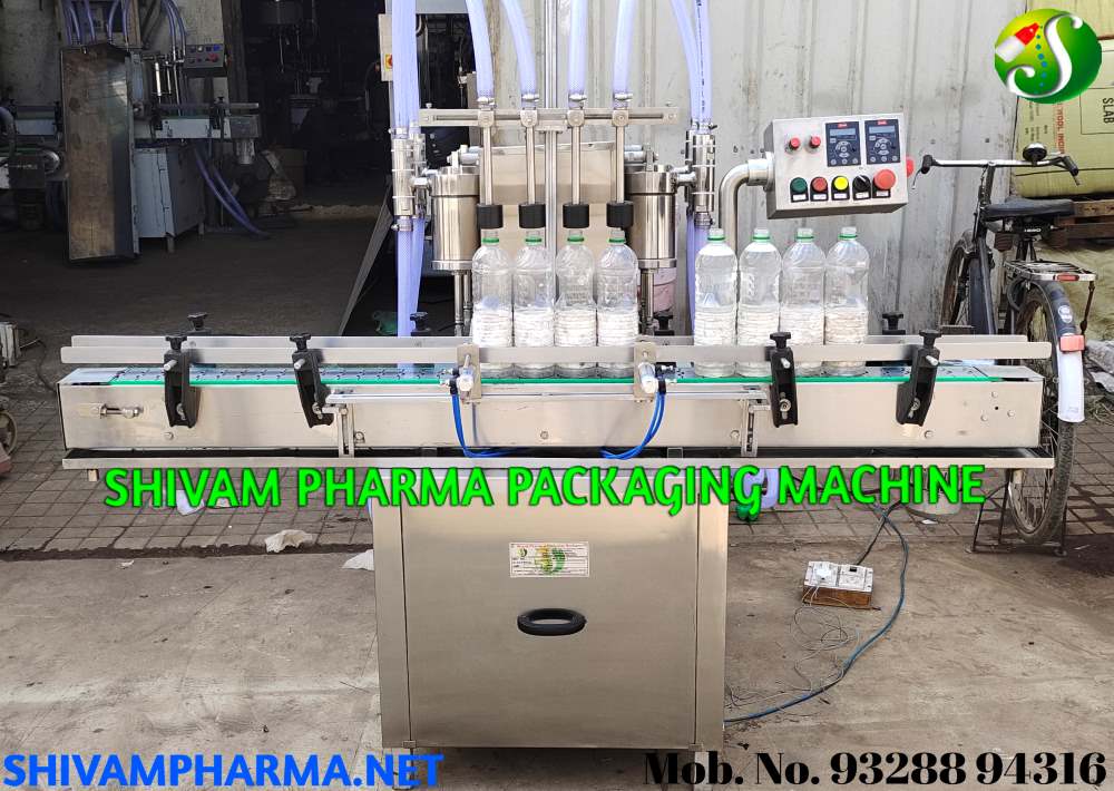 Front view of the Automatic Syringe Volumetric Filling Machine SVF-60